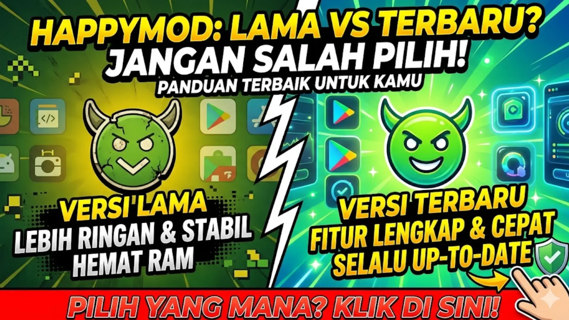 HappyMod APK Versi Lama vs Terbaru: Mana Yang Terbaik?
