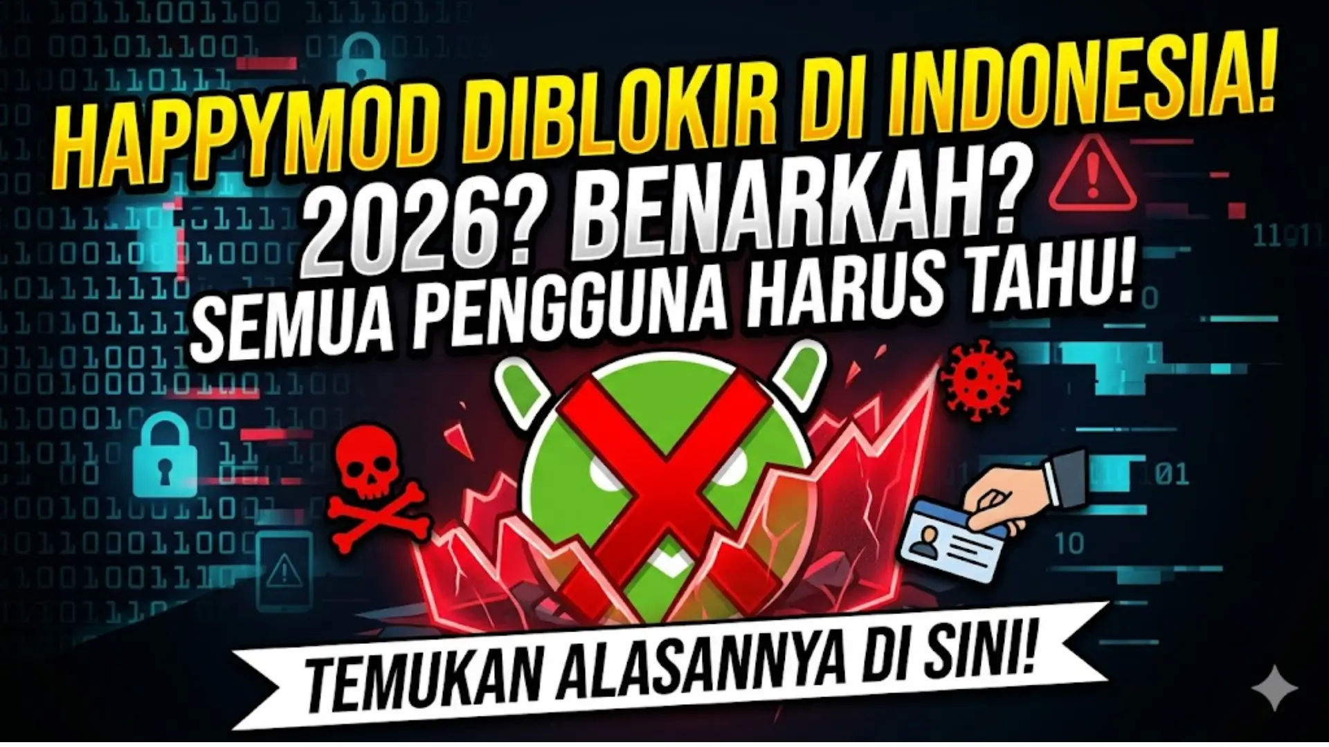 HappyMod Diblokir di Indonesia 2026? Ini Fakta Sebenarnya!